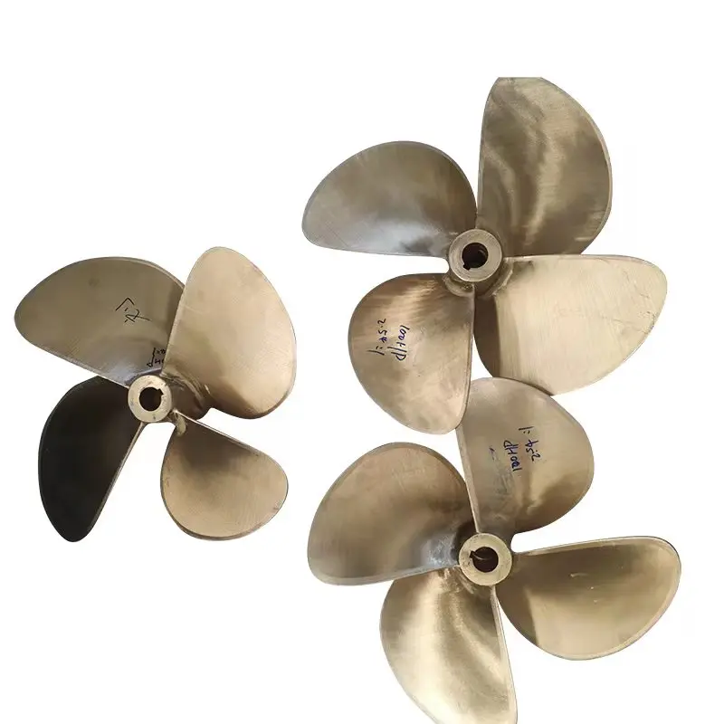 Diesel Engine Driven Controllable Pitch Propeller With Copper Blades
