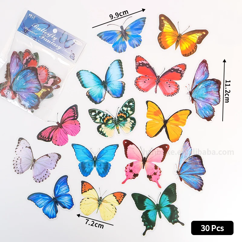New design cake decorating supplies butterflies decor cupcake topper gold butterfly cake accessories for flowers butterfly