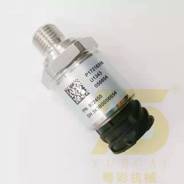 YUE CAI Press Switch Sensor EC210 EC290 Pressure Sensor VOE14560161 17252661 17216318 17252660  for  Excavator Parts