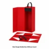 Red Single Bottle Box Without Insert