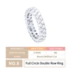 Full Circle Double Row Ring