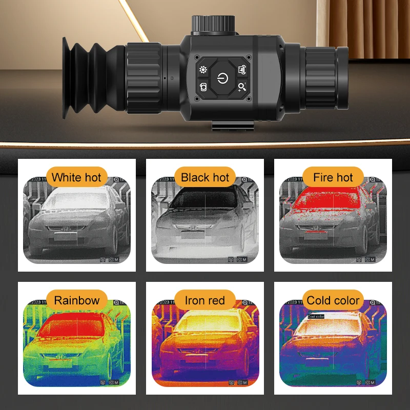 HTI HT-A6 256*192 Cheaper Thermal Monocular Mount Telescope Day Night Handheld Thermal Night Vision Hunting Camera Scope