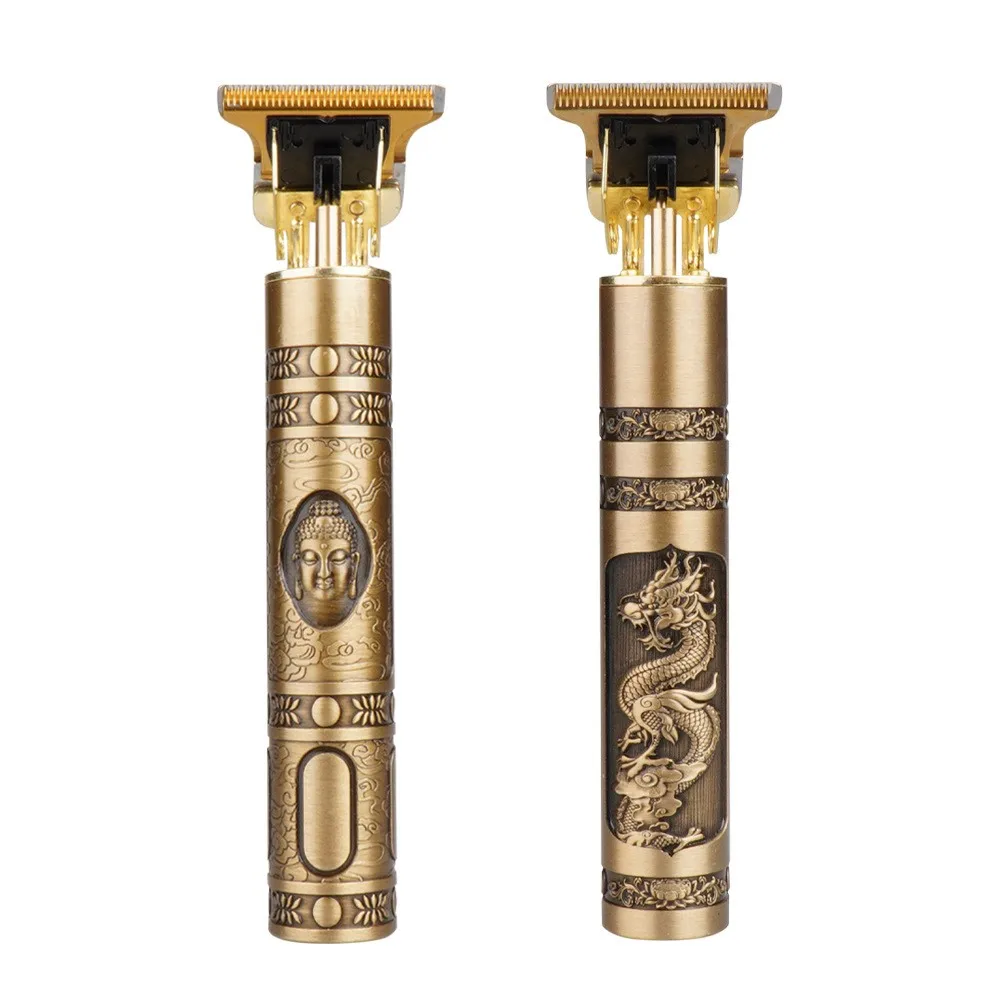 Низкая цена профессиональная Водонепроницаемая машинка для стрижки волос T9 триммер бороды электрические бритвы