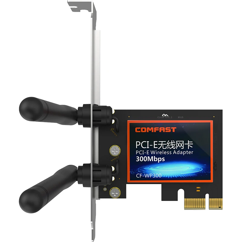COMFAST CF-WP300 300Mbps Ralink RTL8192EE High Power Mini PCI Wireless LAN Card WiFi PCI-E Card for Desktop PC 2.4G Wifi PCIE-X1