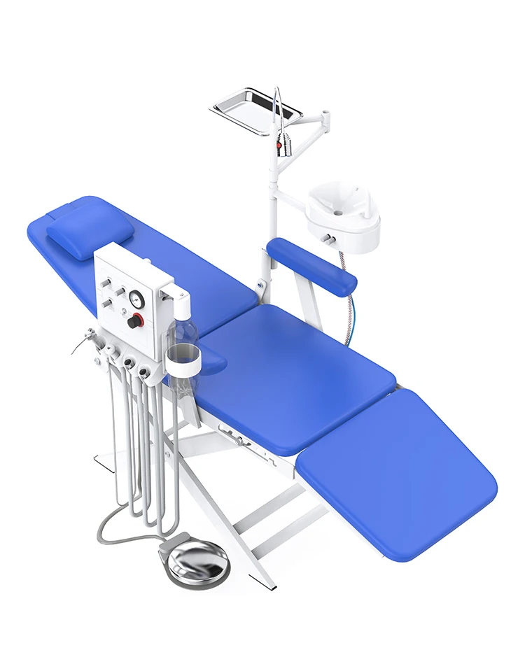 Hot Sale China Dentist Chair Fully Foldable Mobile Dental Chair