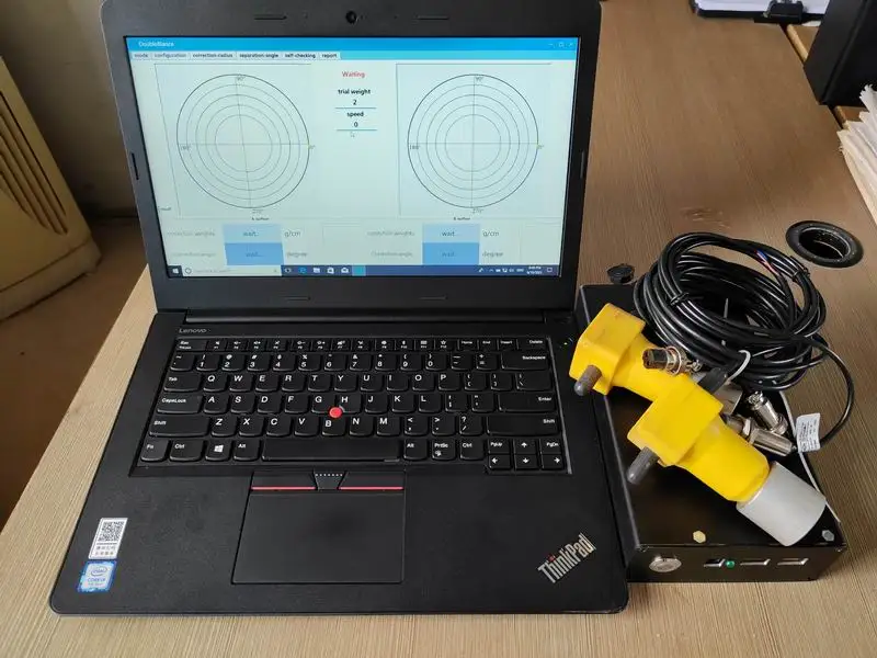Mingyuan TC Type Portable Dynamic Balancing Machine for Field Balancing