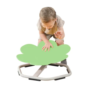 Multi-Functional Sensory Spin Flower Chair for Children with Autism Body Coordination Training Rotating Chair Made Durable Metal