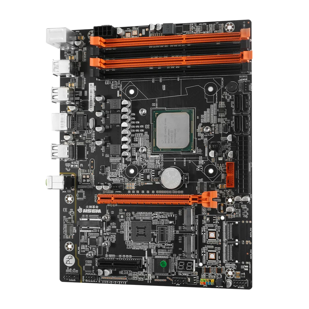 Hsgm D1581-R3 материнская плата Низкопрофильная Материнская сервера Поддержка кода коррекции ошибок