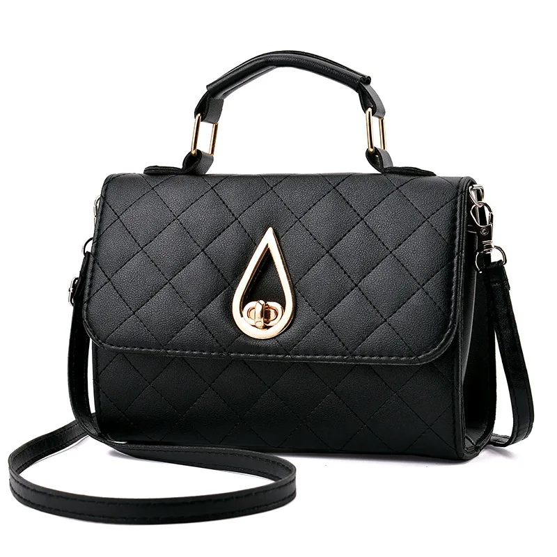 Explosive Shoulder Trendy Ladies Handbag Korean Version of the Solid Color Simple Shoulder Armpit Diagonal Cross-body Bag