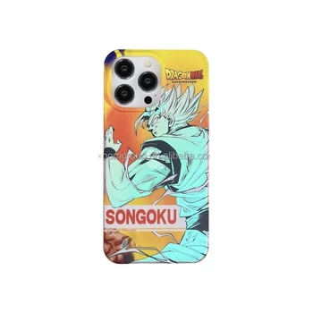 NEW Manga Mobile Phone Shell Cover for iPhone 16 15 14 13 12 11 Pro Max Dragon Ball Goku Phone Case IMD Customized Design