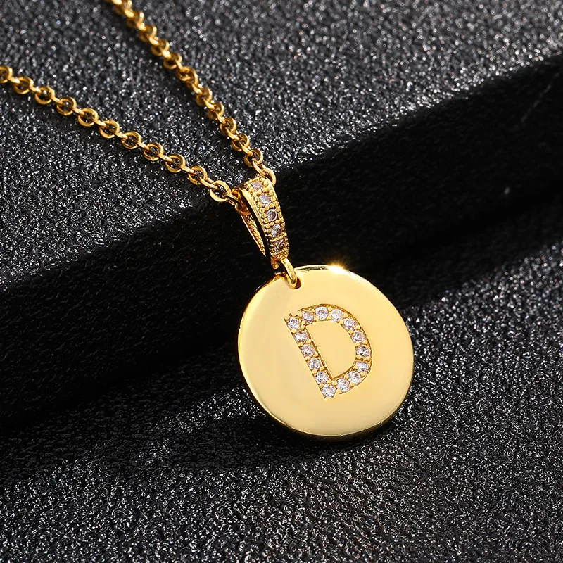 Initial Pendant Necklace