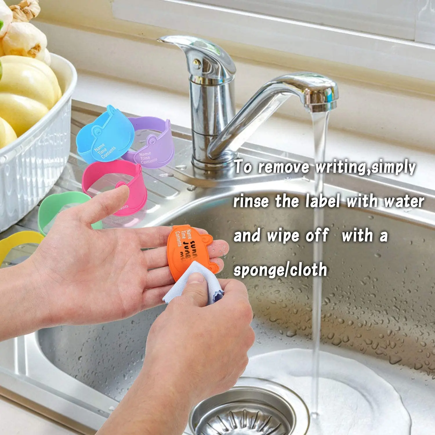 Baby Bottle Labels For Daycare,Durable Writable Reusable Food grade