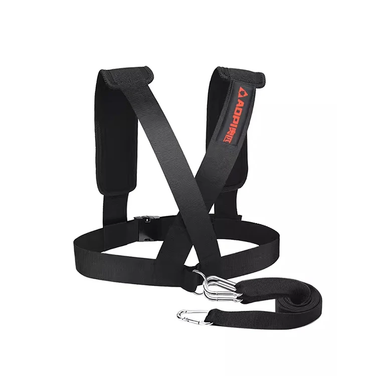 Tire Pulling Harness Pull Strap Speed Sport Fitness Weight Resistance  Running Training Load Bearing Drag Strap