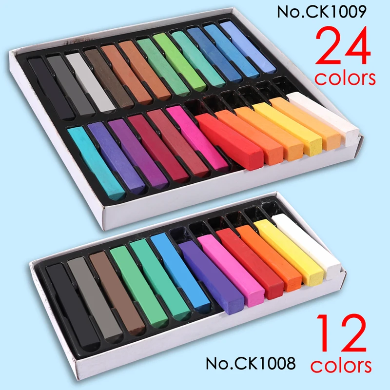 Детский школьный мягкий пастельный Мел без пыли Foska