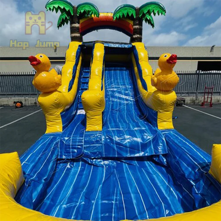 Commercial Duck Inflatable Water Slide For Kid Big Cheap Ducky Bounce