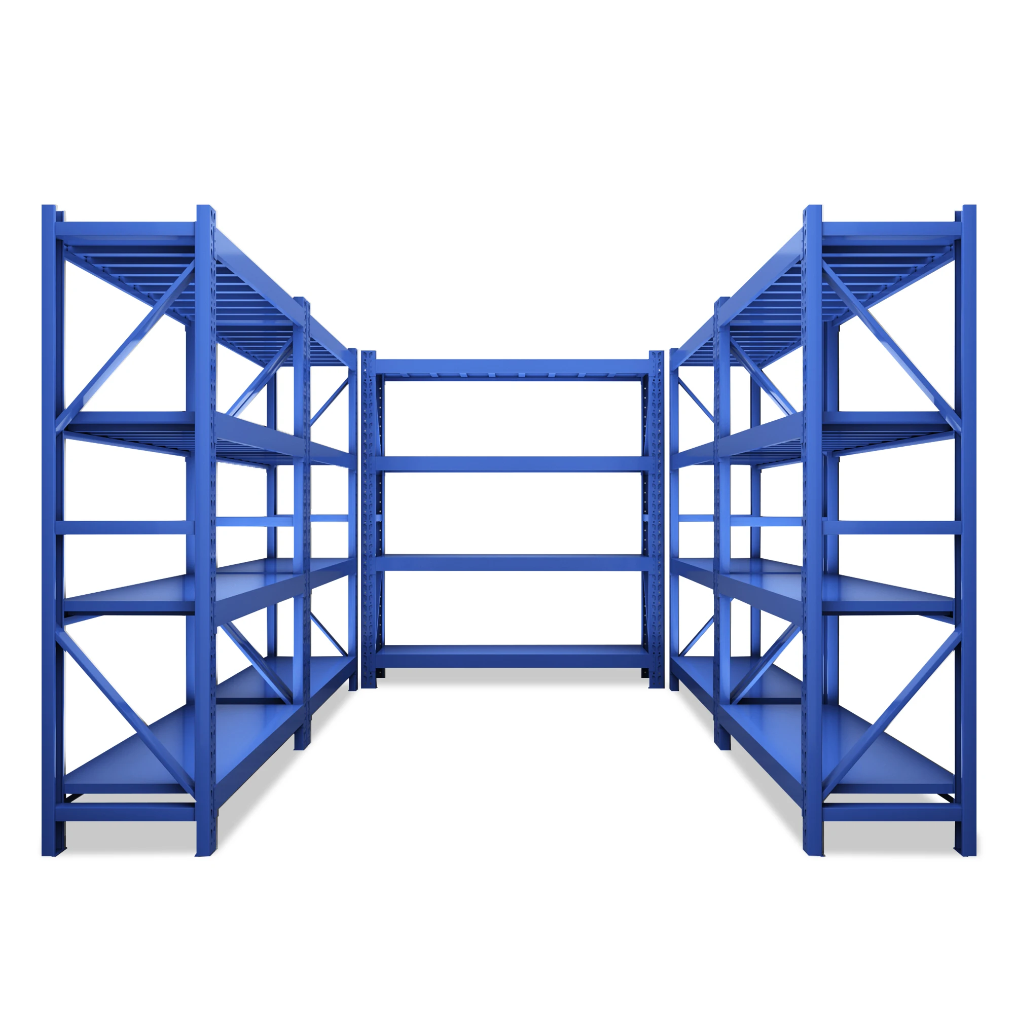 Industrial Heavy Duty Pallet Rack with Adjustable Steel Shelves for Warehouse Storage