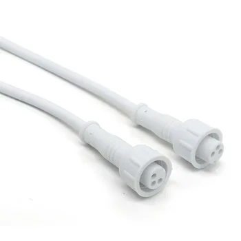 Waterproof Cable Ip65 Ip67 Ip68 M12 Waterproof Cable 2pin 3pin 4pin Wire Connector Cable