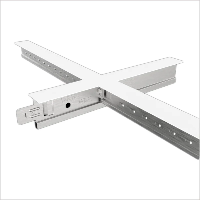 Decorative Acoustic Panel and Ceiling Grid for Suspension False Ceiling T Bar