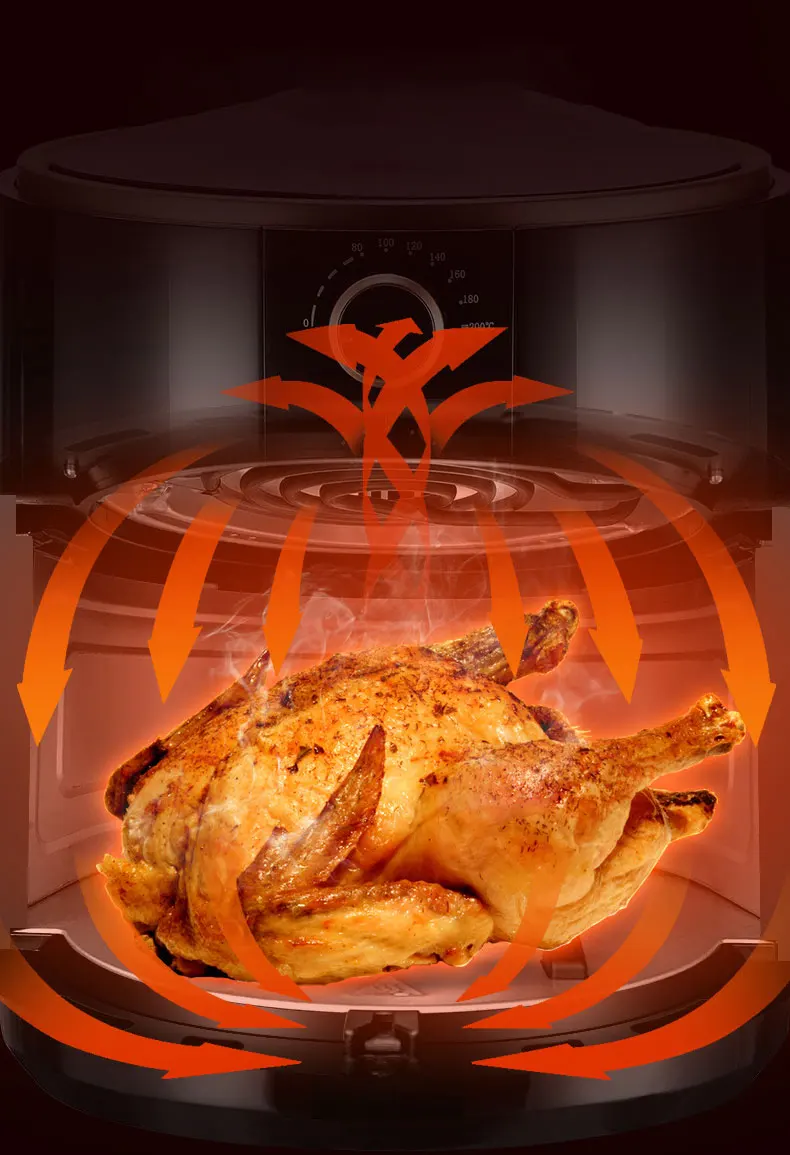 Factory New Product Air Fryer Without Oil Multifunction 3.2 Liter Deep