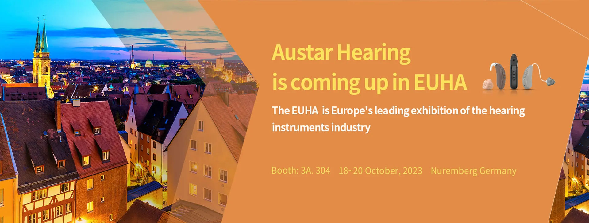 AUSTAR Hearing at EUHA exhibition in Nuremberg, Germany 2023