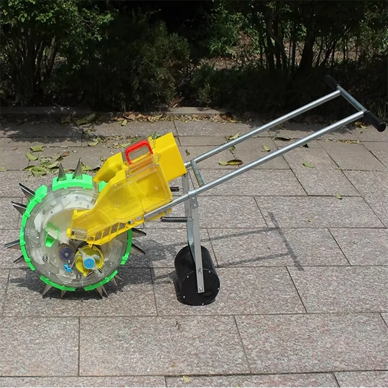 Agriculture Equipment Tools Seeders & Transplanters Hand Manual Push Corn Seeder Planter Machines Are Used on Farms and Gardens