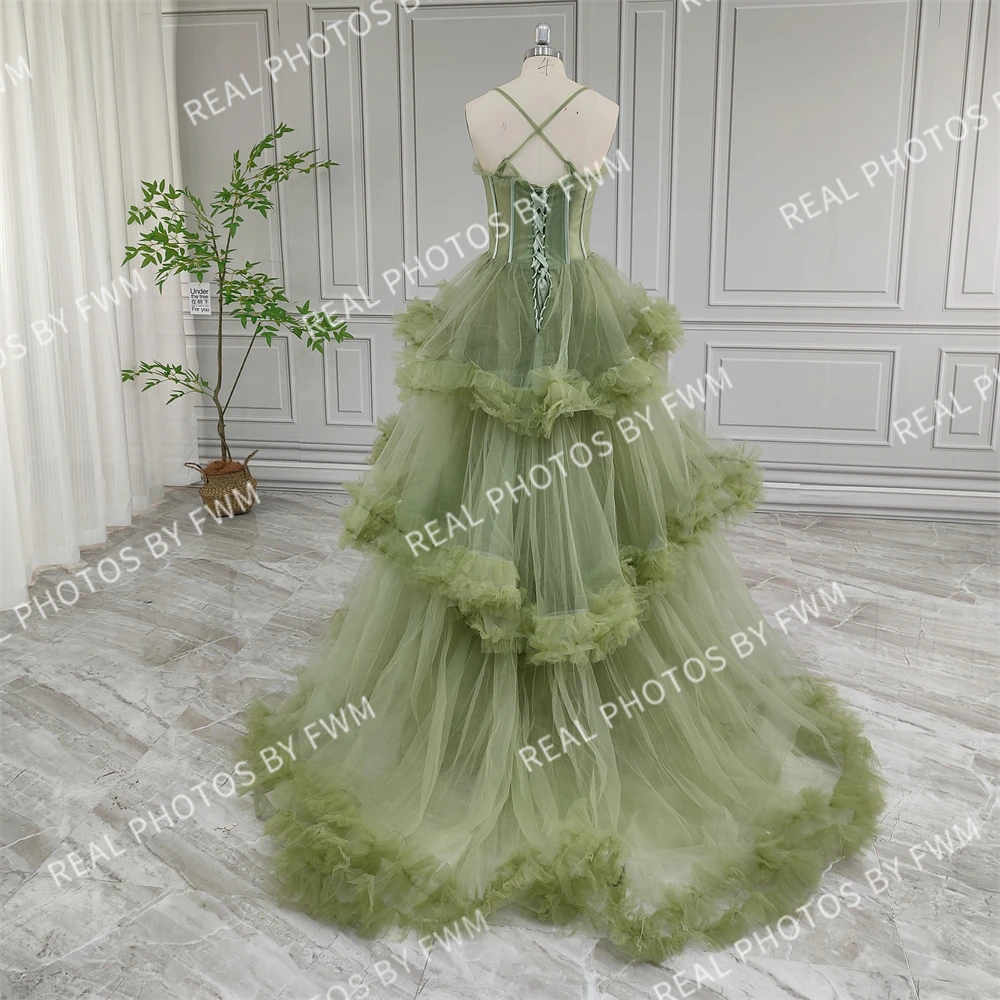 green emerald velvet dress Red, Emerald & Royal Blue Plus Size Glitter Gown with Slit | Deep V-Neck  A-Line Formal Dress CDCC2349C main image 0