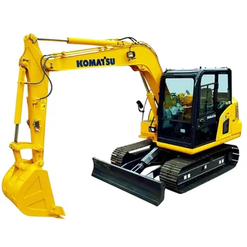 Used Komatsu brand PC70 PC70-7 PC70-8 7 ton excavator for sale second hand crawler digger excavating machine used