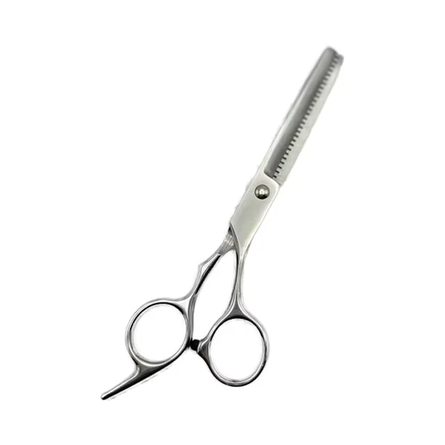 Professional Teeth New Beauty Barber Industrial Grade Stainless Steel Serrated Scissor Shear Set Hair Cutting Scissors