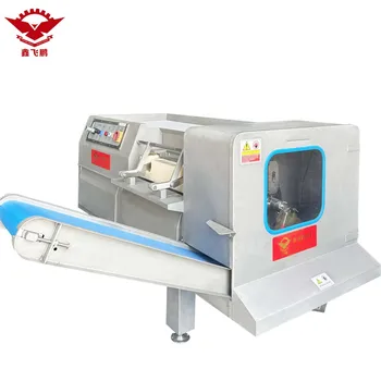 Beef Cubes Chicken Breast Cheese Dicing Machine with Conveyor Cubes Frozen Cutting Machine Cube Meat Dicing Machine