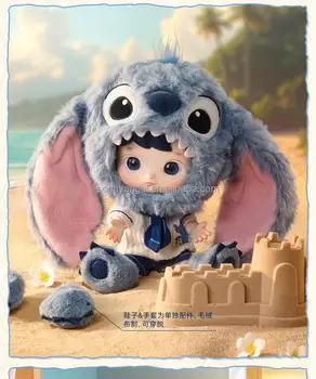 POP MART HACIPUPU スティッチ Pop Mart HACIPUPU Stitch 1/8 Figure - US