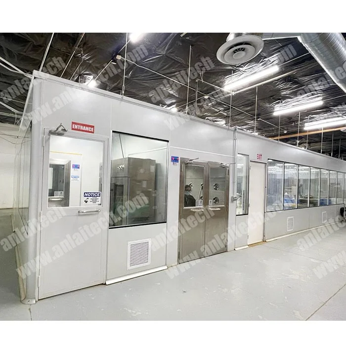 220 Square Meters Clean Room with Iso6 Clean Class Clean Room Modular Type