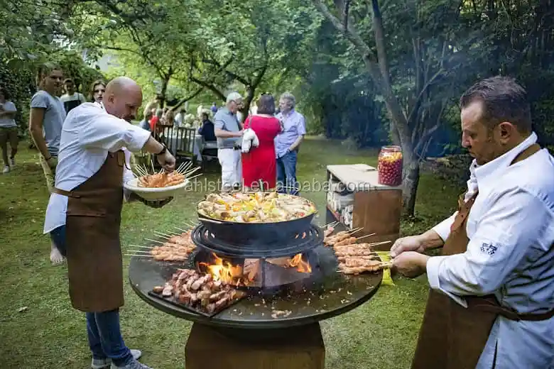 Corten Accessory Corten Steel BBQ Grill Accessories - Durable & Versatile