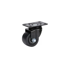 Factory wholesale 2/2.5/3 inches casters wheel with break manufacturer furniture stem pp caster