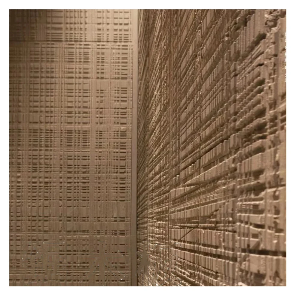 Realistic Texture Flexible Stone Soft Cladding Tile Wall Ridge Stone 3D MCM Waterproof Long Life for Residential Facade