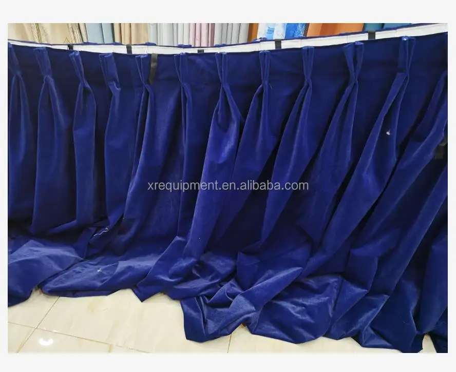 Custom Made Fireproof Theatrical Drapes Stage Curtain Fabric Theater Curtains For Sale Buy