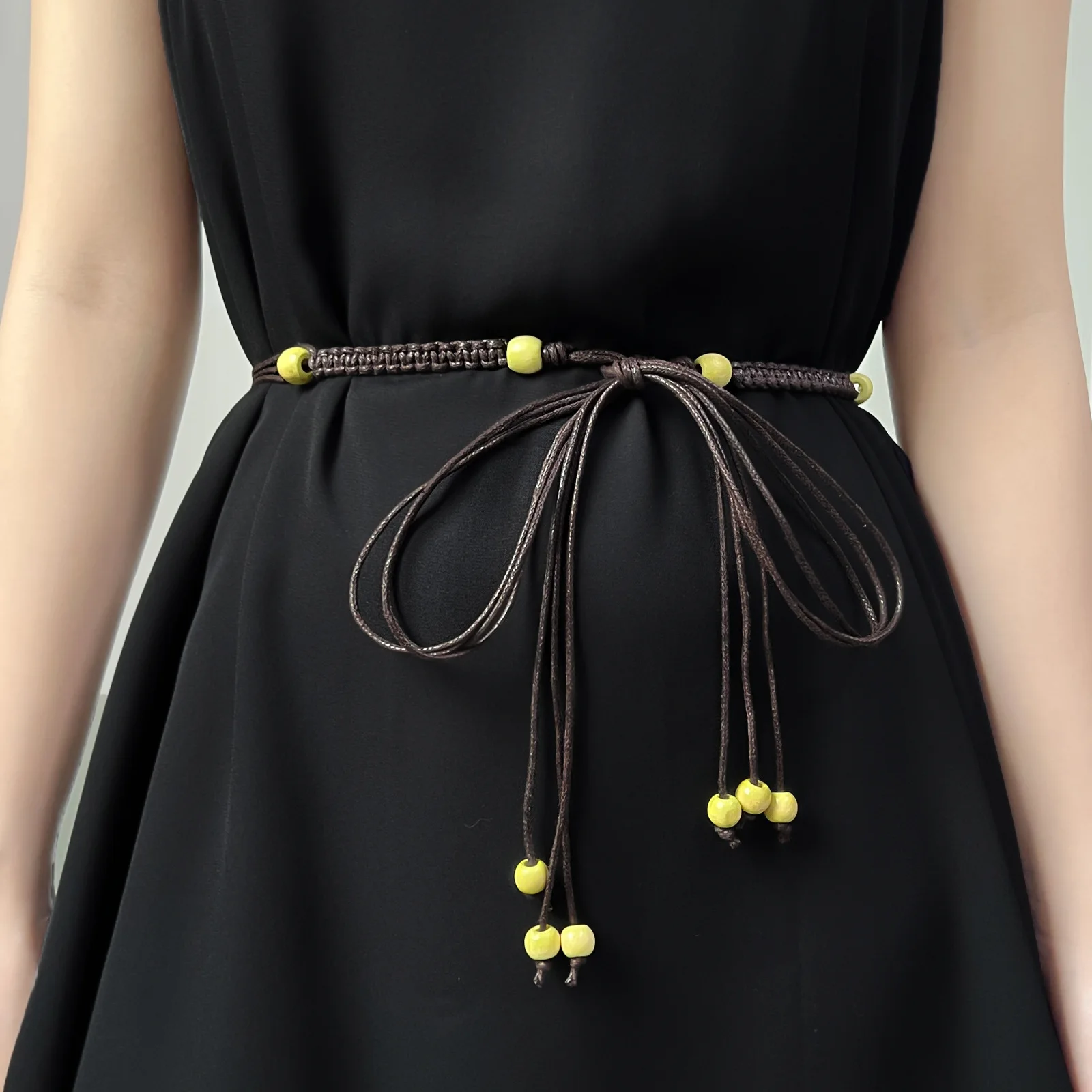 Handmade Spaghetti Belt Simple Rope Waist Chain for Women