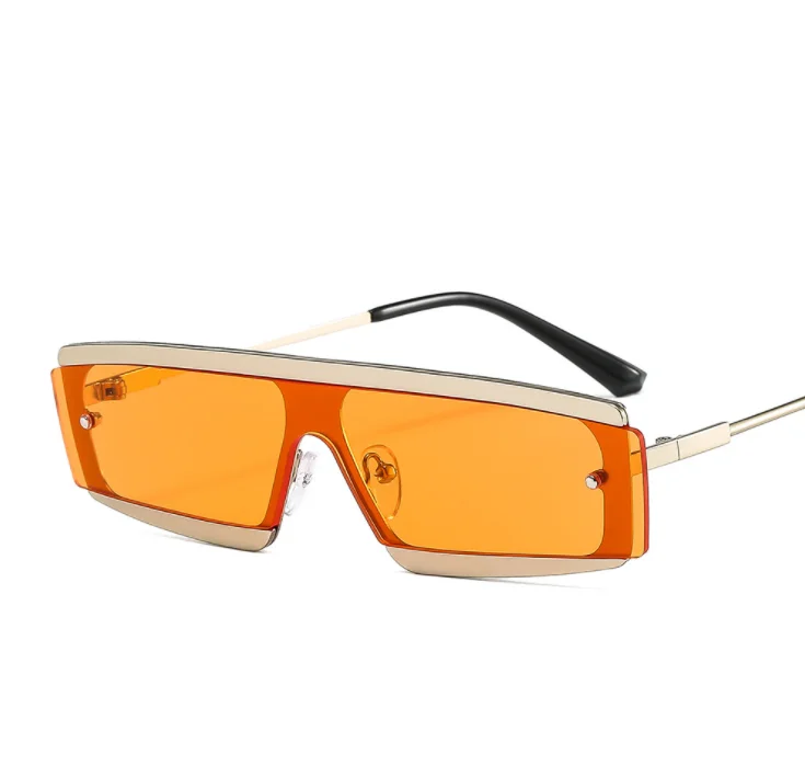 Story Ot7152-gafas De Sol Rectangulares De Una Pieza Para Hombre Y Mujer, Lentes De Sol Transparentes Sin Montura,Estilo Vintage,Uv400,2021 - Buy  Venta Al Por Mayor Rectángulo Una Pieza Gafas De Sol 2021 Los