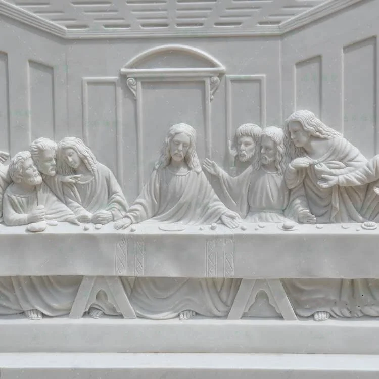 The Last Supper Marble Statue Marble Sculpture Wall Home Decor Marble