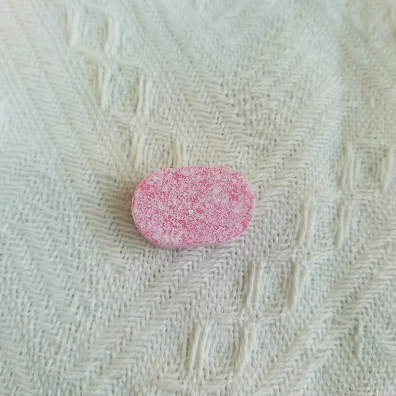 Eco Friendly Foaming Hand Soap Cleaning Tablets With Rose Essential Oil