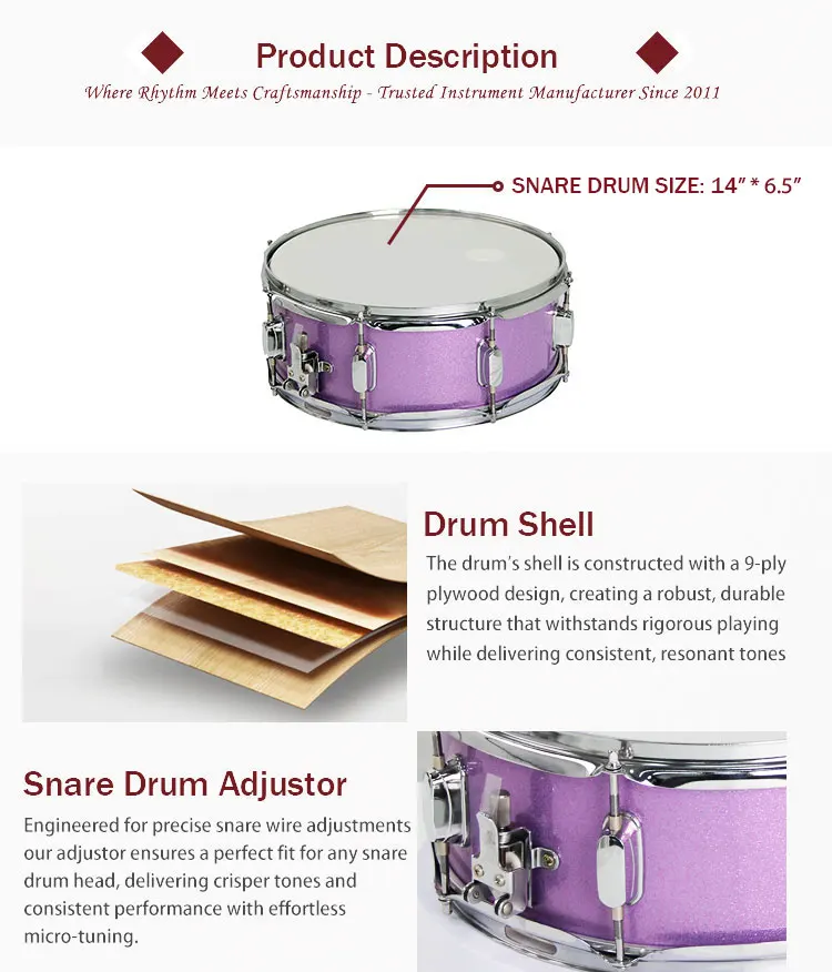 14x6 Snare Drum