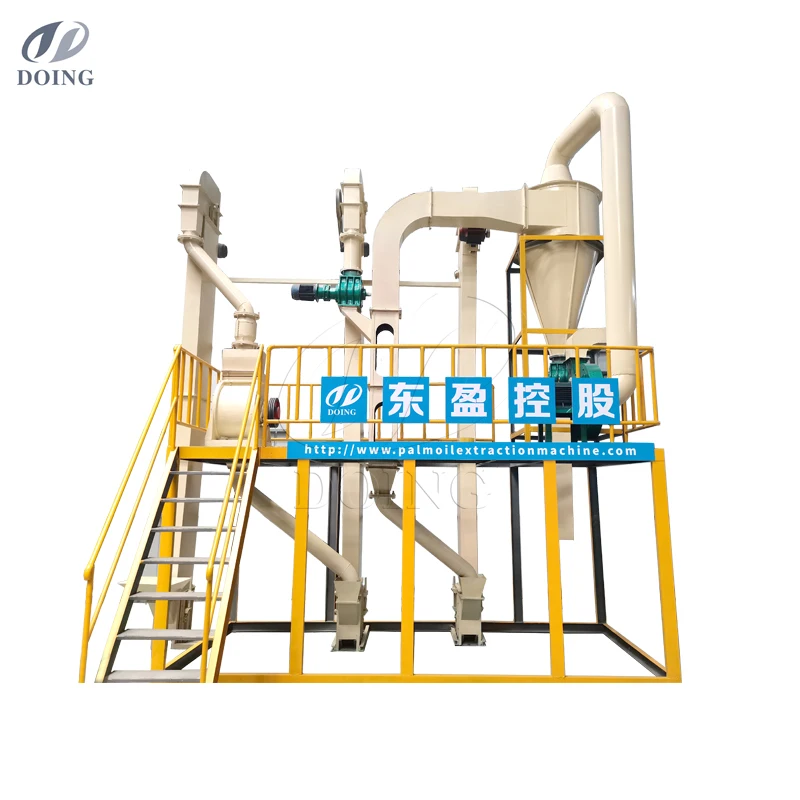 New Model Cyclone Separation Palm Kernel Cracker and Shell Separator