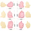 pink 6pcs unicorn