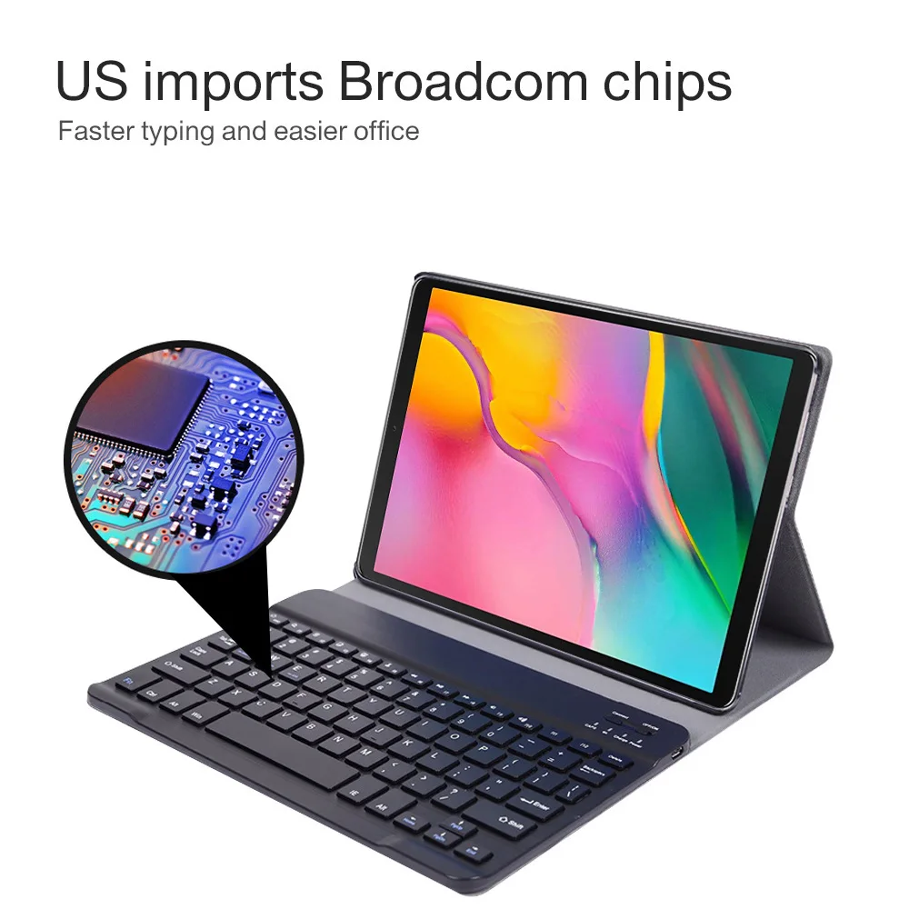 product smart wireless bluetooth keyboard protective cover tablet detachable magic keyboard leather case for ipad air 13 pro 11 2025-10