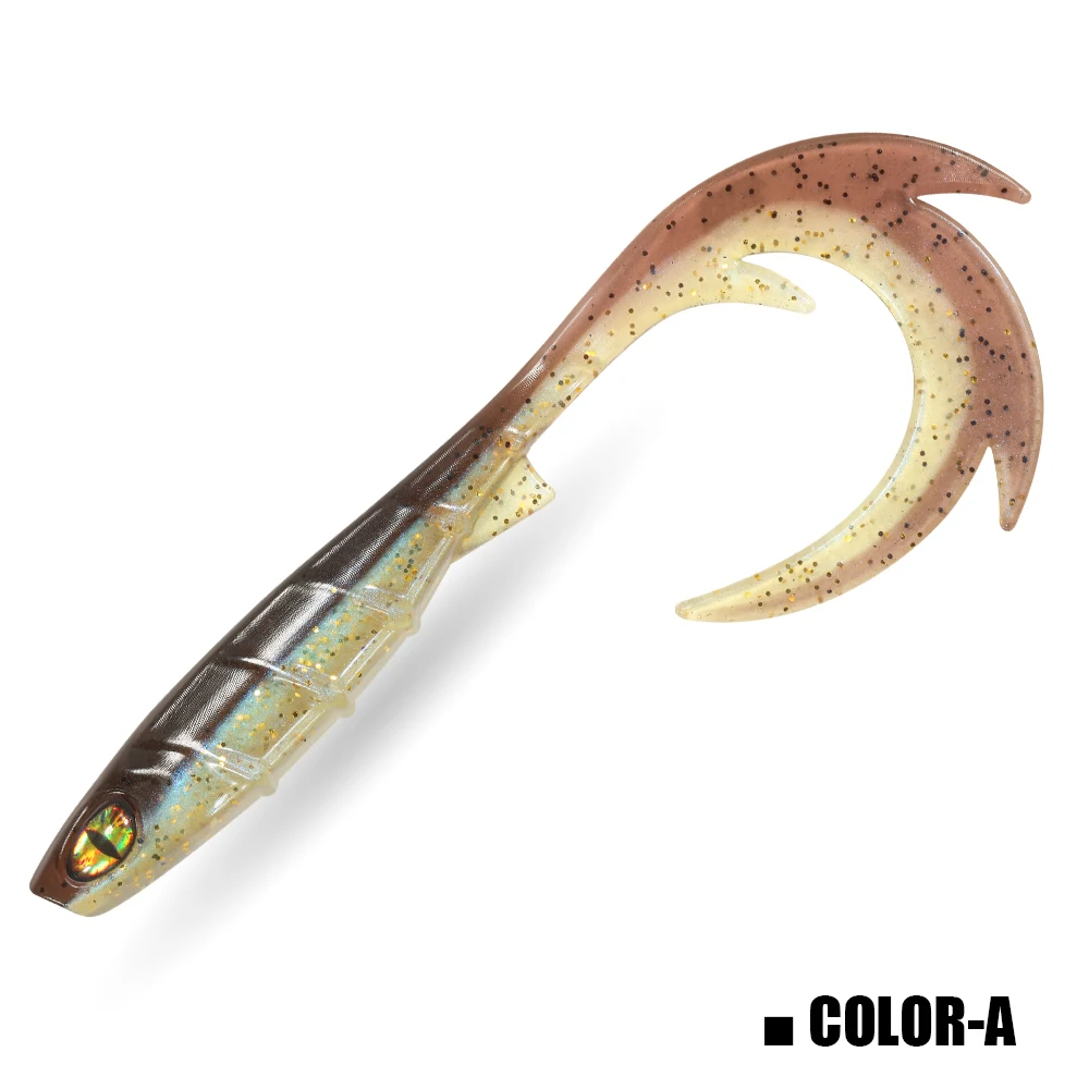 Shop 3.5\" Curly Tail Grubs - Custom Soft Plastic Bass Baits