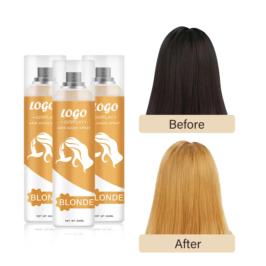 Cosplay Diy Non-toxic Washable Temporary Hair Color Chalk Set for Girls Hair Dye Combs Custom Logo Party Home Hair Color Spray