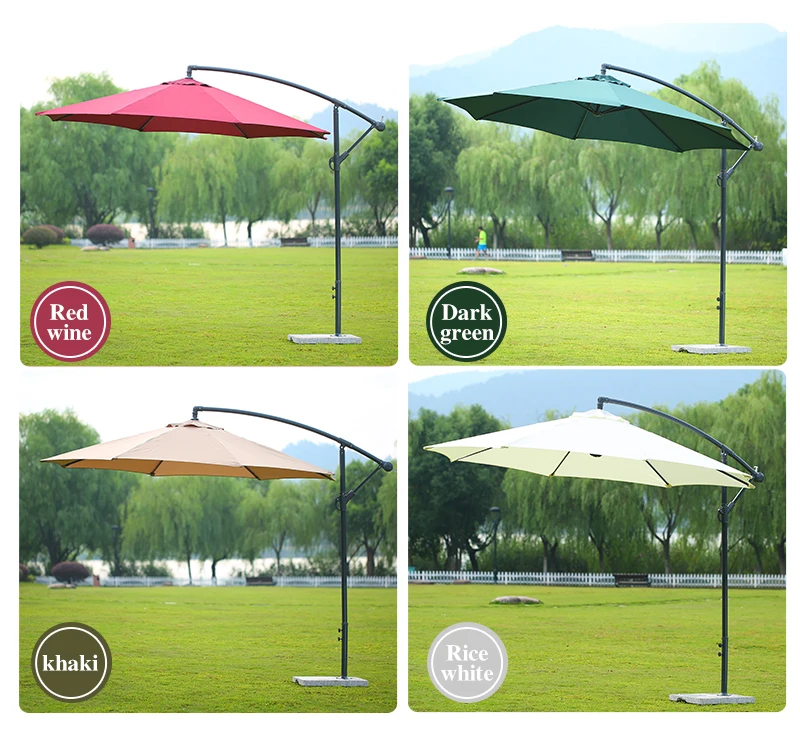 Ombrellone da giardino personalizzato con logo per pubblicità_voghion.com