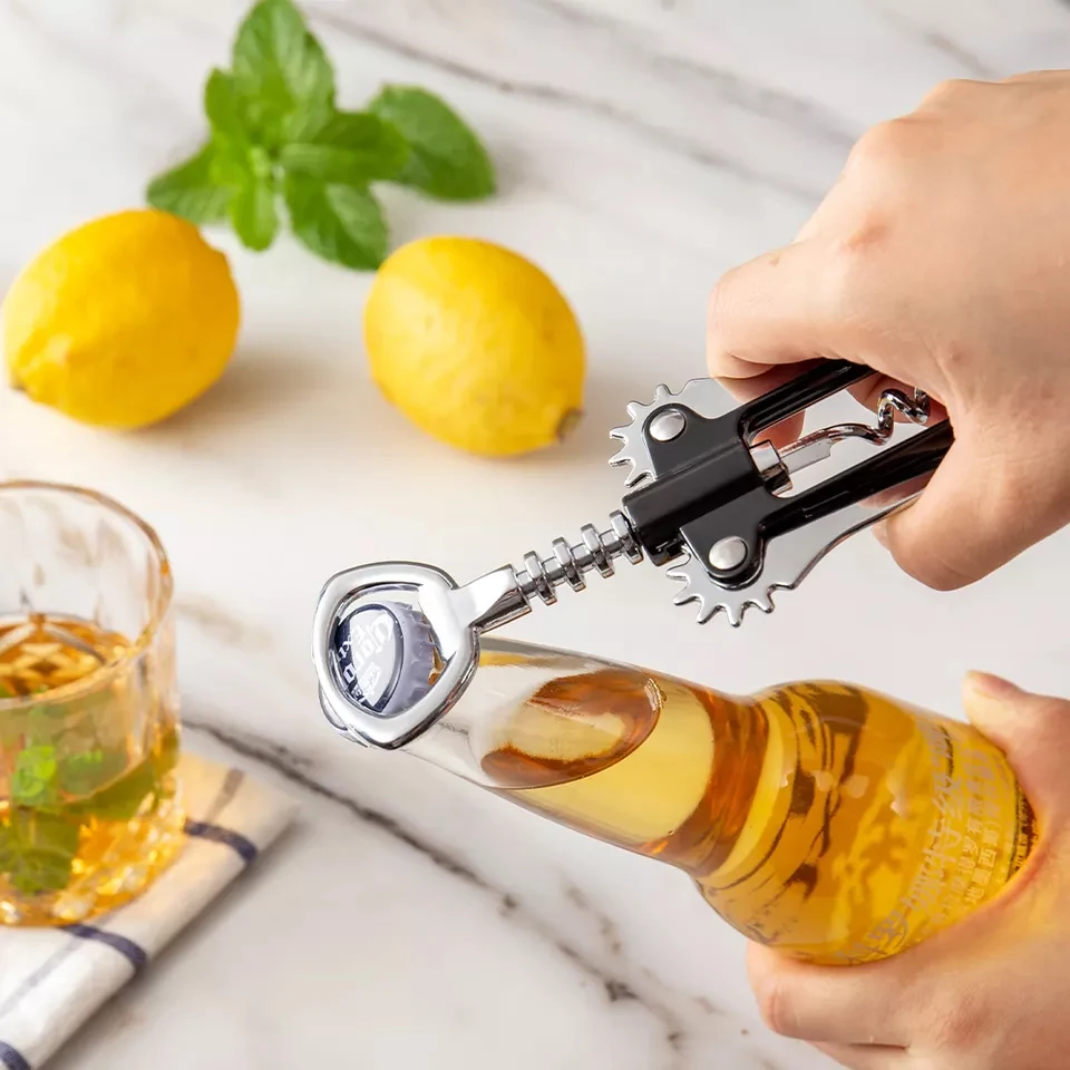 New Upgrade Wing Corkscrew Wine Bottle Opener Premium Sturdy Wine