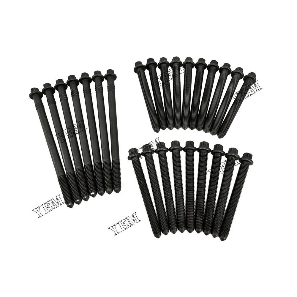 D6D Cylinder Head Screw for Volvo Forklift Excavator Loaders