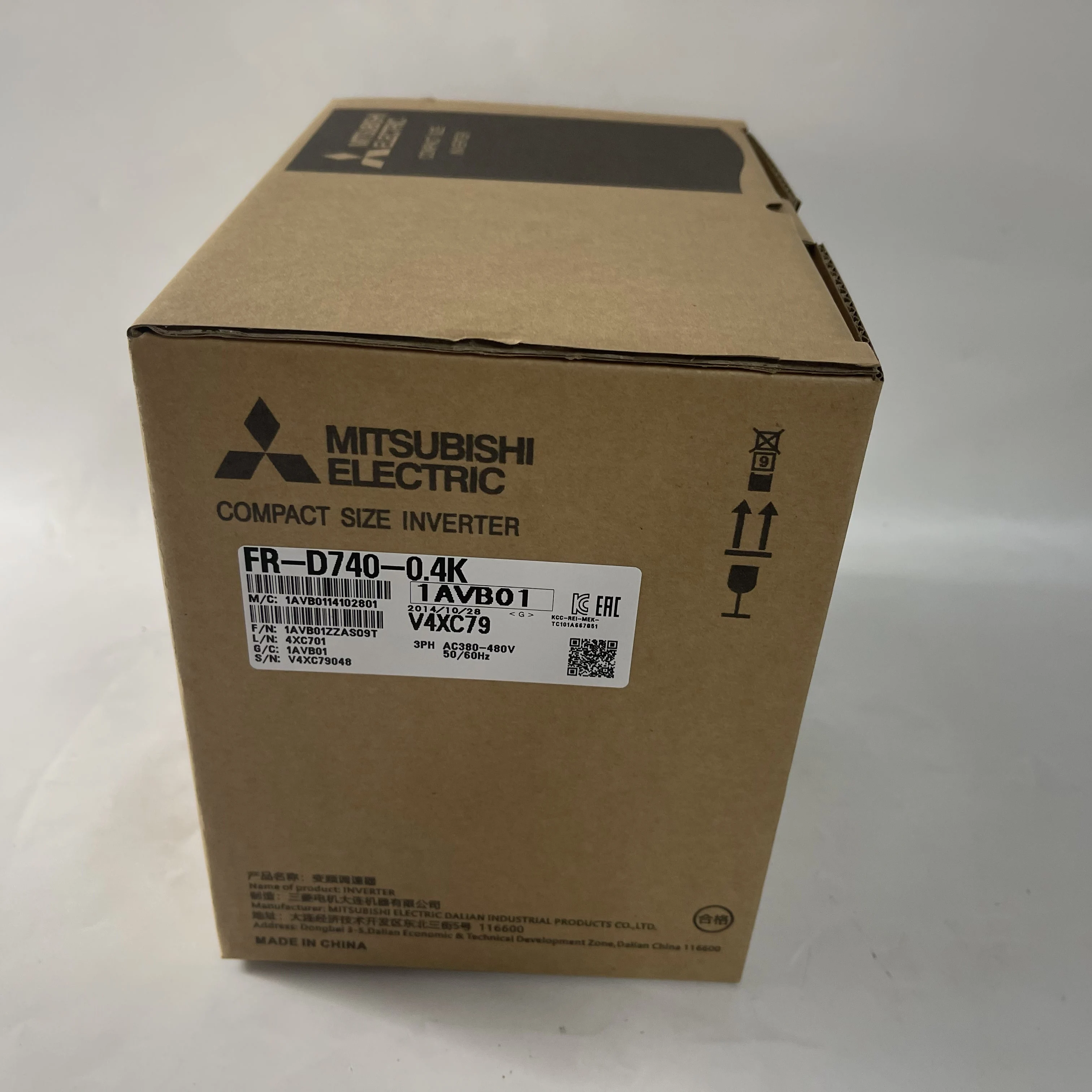 Mitsubishi Compact Size Inverter FR-D740-0.4K