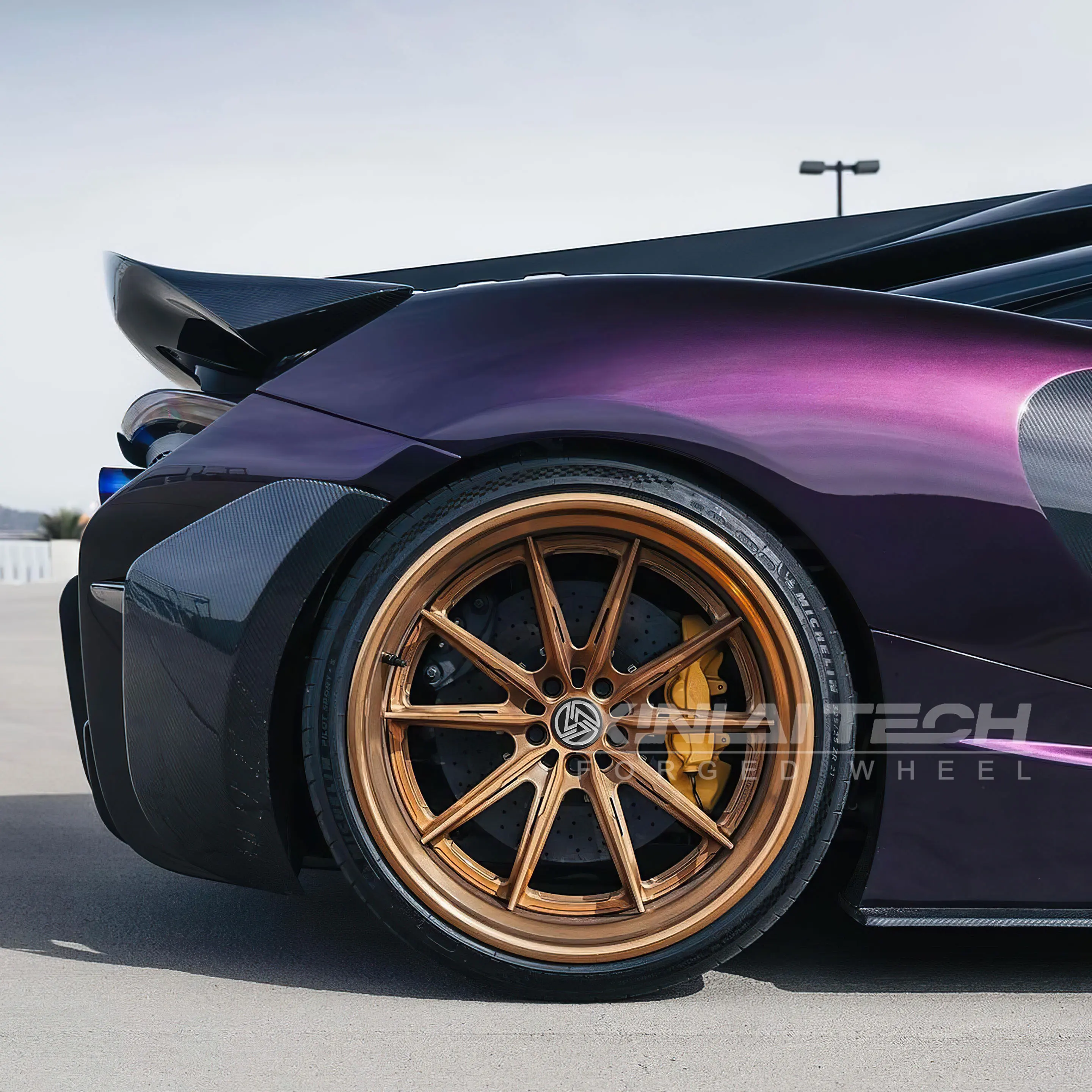 XL Custom Forged Alloy Rims Deep Dish Deep Lip 2-piece 5x114.3 5x130 5x120 5x112 18 20 21 22 24 Inch Wheel for mclaren 720s BMW - Image 2